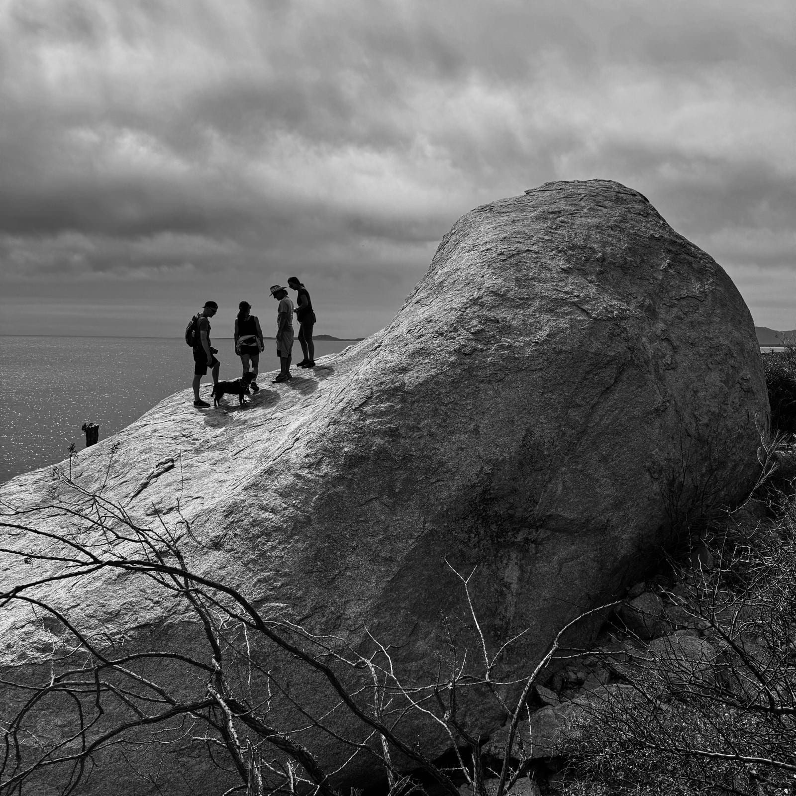 Gathering moment in Baja California Sur